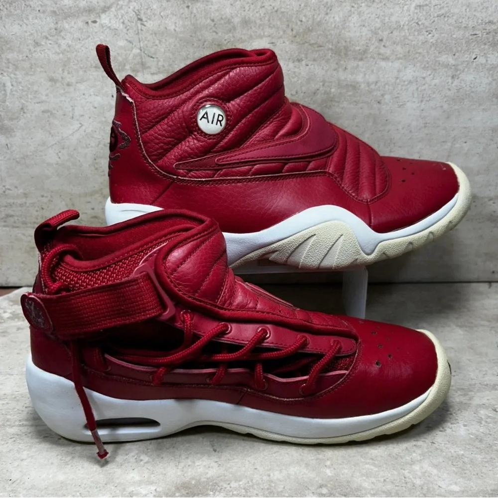 Nike Air Shake Ndestrukt GS Gym Red Summit White Youth 7 Womens 8.5‎ AA2888 600